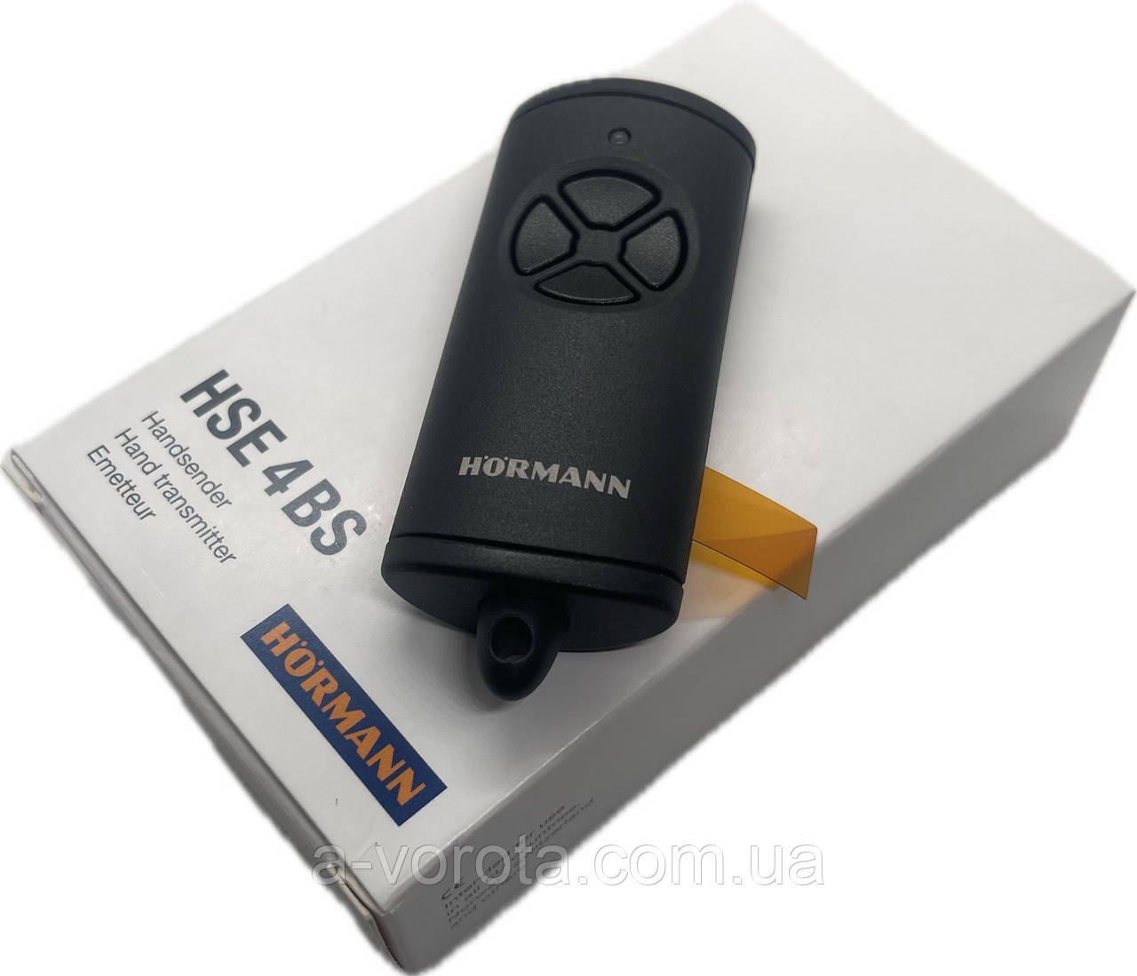 Hormann HSE 4 BS(чорний матовий) пульт брелок для автоматичних воріт ключ