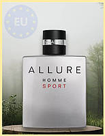 Туалетная вода Chanel Allure Homme Sport для мужчин 100мл Тестер Франция,original tester Europe France+подарок