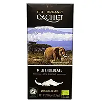 Шоколад молочний Cachet Bio (Кашет Біо) 40 % какао 100 г Бельгія