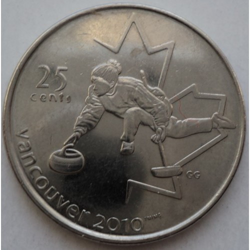 Канада 25 млн, 2007 XXI зимові Олімпійські Ігри, Stones - Керлінг No021