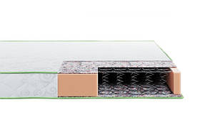 Ортопедичний матрац на пружинах двосторонній бонель HighFoam Faino Kray 80х190