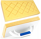 Kubala терка з Х-рубаною губкою 140*280мм (0371), фото 3