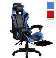 Крісло комп'ютерне геймерське Gamer Pro Jaguar Plus ігрове + підставка для ніг R_2282