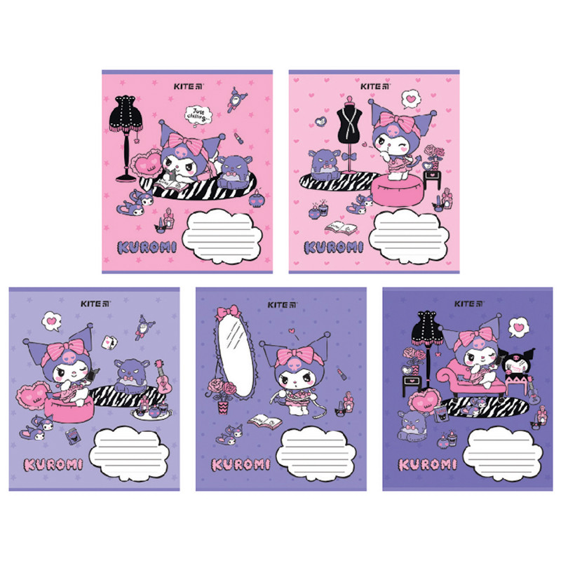 Зошит шкільний Kite Hello Kitty HK24-232-1, 12 аркушів, клітинка