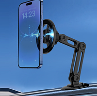Автомобильный металлический держатель для смартфонов с магнитным креплением