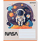 Зошит шкільний Kite NASA NS24-232, 12 аркушів, клітинка, фото 10