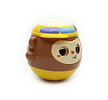 Неваляшка музична з проектором 53470, мелодії, казки, колискові українською мовою, фото 4