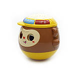 Неваляшка музична з проектором 53470, мелодії, казки, колискові українською мовою, фото 2