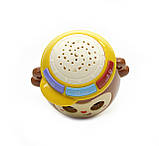 Неваляшка музична з проектором 53470, мелодії, казки, колискові українською мовою, фото 5