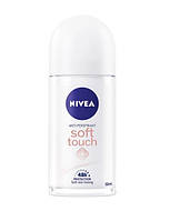 Шариковый дезодорант-антиперспирант NIVEA Soft Touch, женский, 50 мл