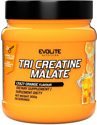 Креатин Evolite Nutrition Tri Creatine Malate 300г, фото 1