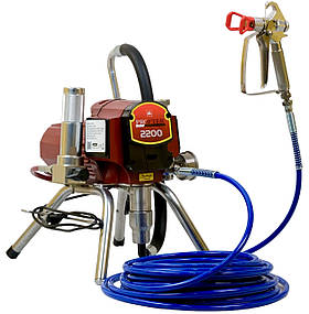 Поршневий безповітряний фарбувальний апарат Profter MX-2200 Red (1300 Вт 2.5 л/хв)