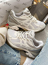 Жіночі кросівки Asics Dime GT-2160 Beige White Взуття Асікс Гель 2160 бежеві кеди текстиль шкіра повсякденні демісезон, фото 6