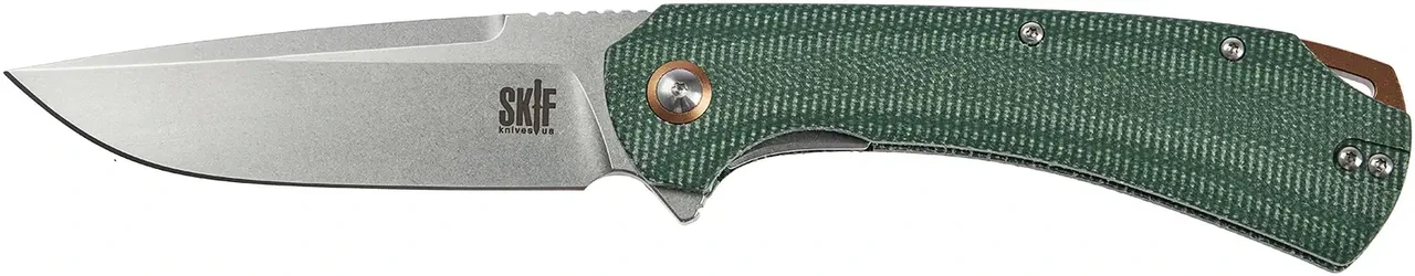Ніж Skif Frontier SW, D2, micarta, Колір green