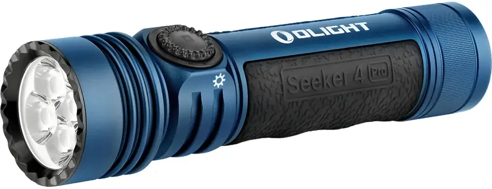 Ліхтар Olight Seeker 4 Pro CW, колір midnight blue