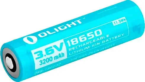 Акумуляторна батарея Olight 18650 3200mAh для S30R II, S2R / S2R II