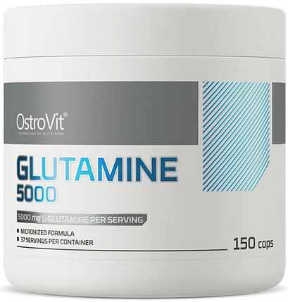 Глютамін OstroVit Glutamine 5000 150 капсул, фото 1