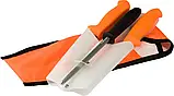 Набір Morakniv Hunting Set Orange 2 Knives + Sharpener, фото 6