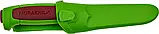 Ніж Morakniv Basic 546 LE 2024 колір ivy green / dala red, фото 4