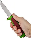 Ніж Morakniv Basic 546 LE 2024 колір ivy green / dala red, фото 6