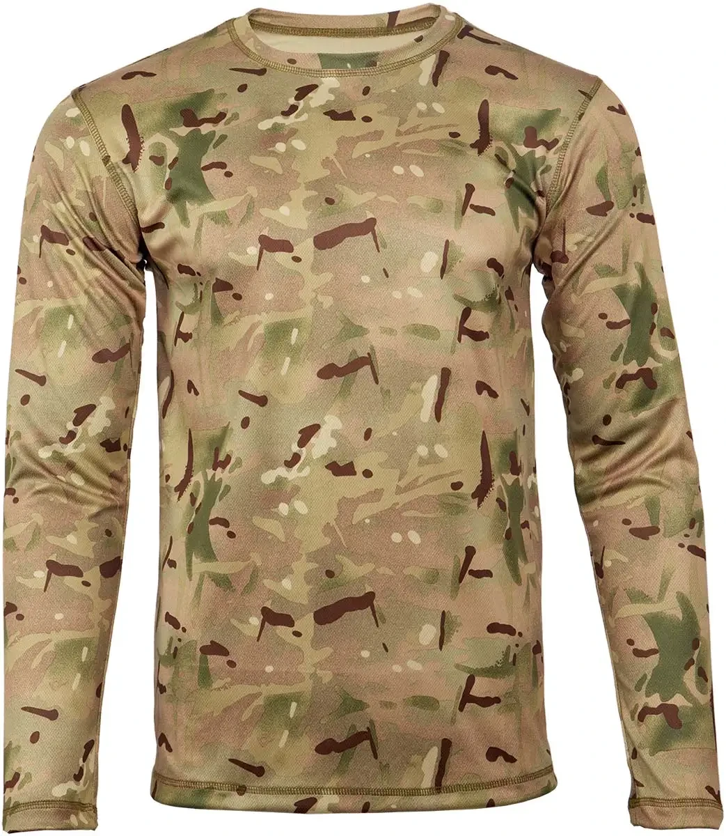 Лонгслів Skif Tac Coolmax s 100% поліестер Колір multicam