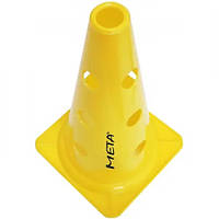 Конус для тренировок с отверстиями Meta Cone Marker with holes 2.0 желтый Уни 30 см 1801214201, Жёлты TR_325