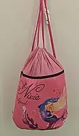 GRD Рюкзак мешок TM Profiplan Nixie dolphin (1 шт) сумка тканевая с рисунком для обуви (сменки) с затяжками