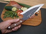Ніж кухонний кухарський Шеф Sonmelony RT-4 фултанг 30 см, фото 10