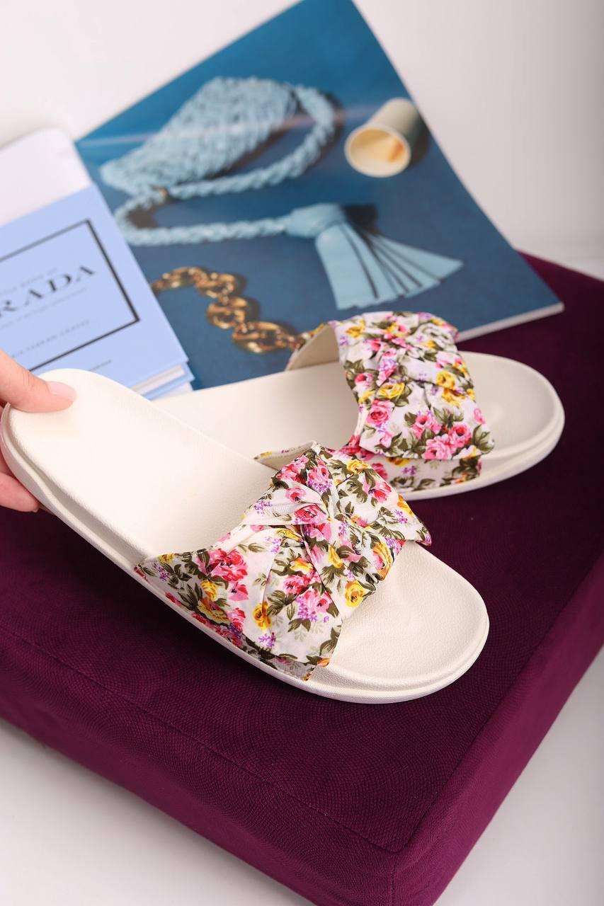 Шльопанці жіночі літні білі Б1596, фото 1