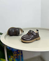Туфли детские классические коричневые 1304