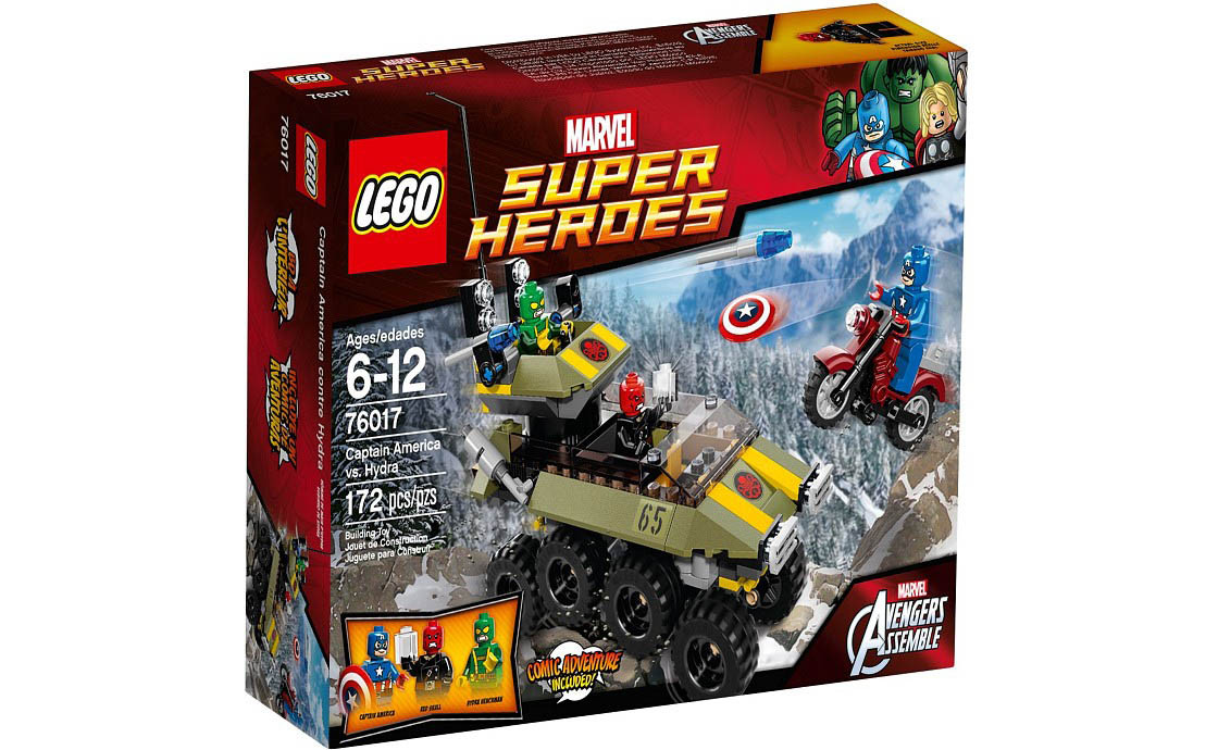 Конструктор LEGO Super Heroes Капітан Америка проти Гідри (76017), фото 1