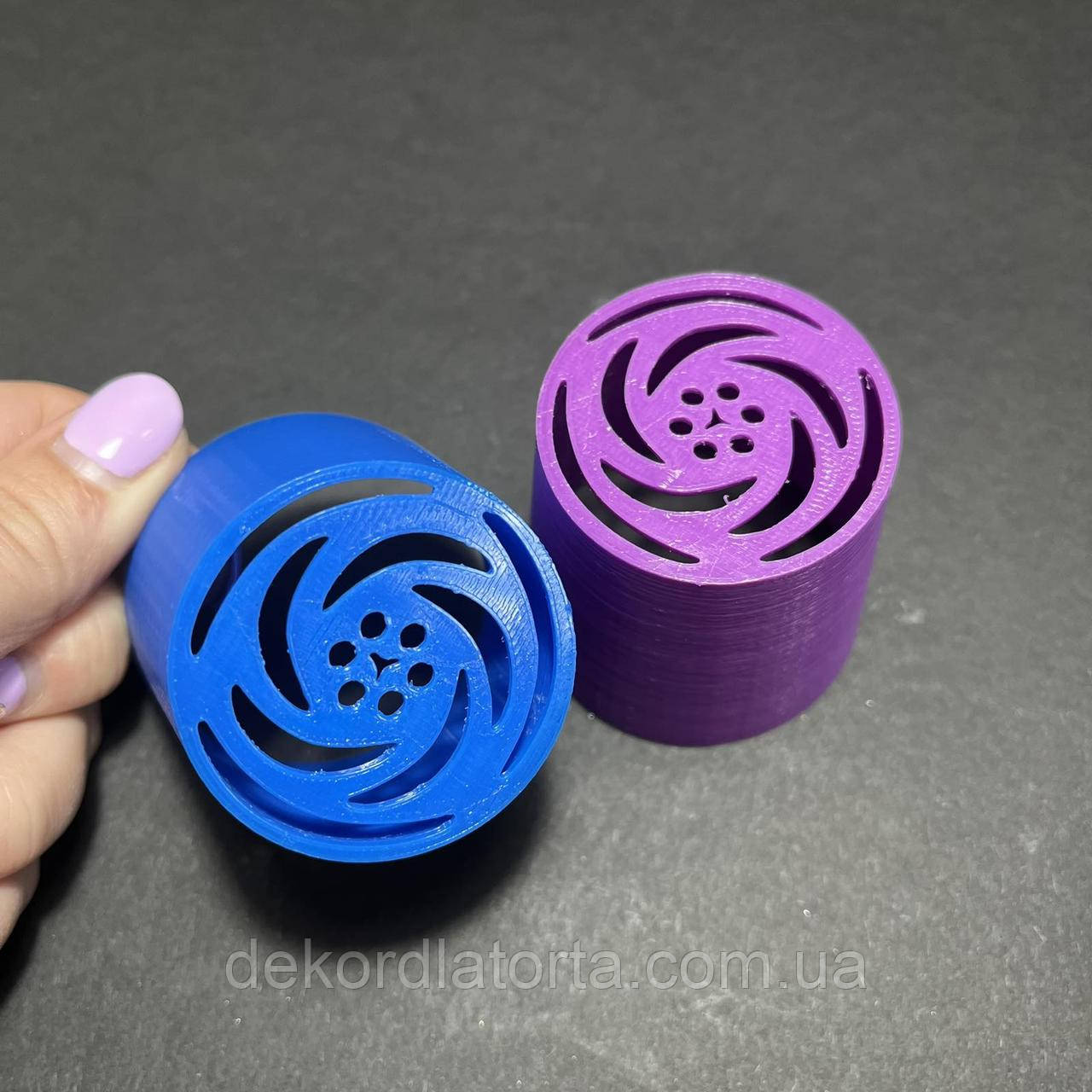 Кондитерська насадка гігант пластик 4,5 см №09