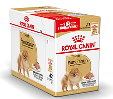 Royal Canin Pomeranian паучи для собак породы померанский шпиц 85г*12шт