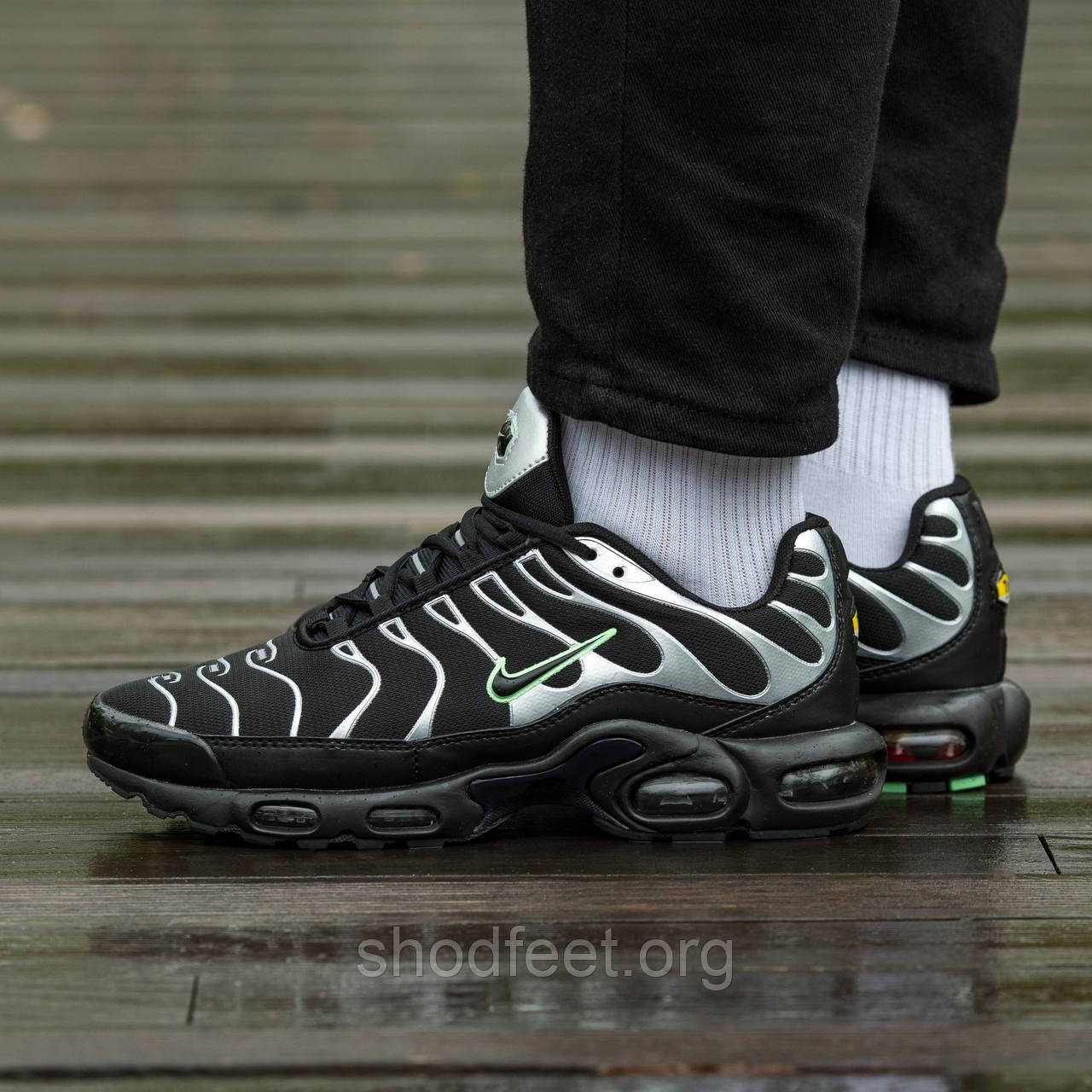 Чоловічі кросівки Nike Air Max Tn Plus Black Silver