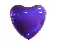 Шар Anagram Сердце Фиолет 18'