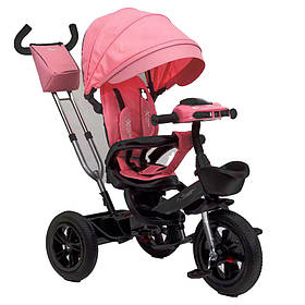 Велосипед 3-х колісний Bambi TR2408 з пультом, рожевий, Toyman