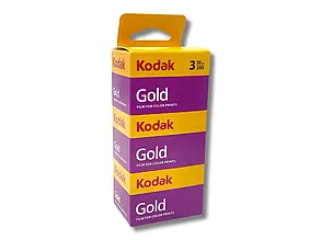 Фотоплівка кольорова Kodak GOLD 200, 135 тип (35мм), 36 кадрів - насичені кольори та дрібне зерно (05/2027)