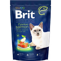 Сухой корм для кошек Brit Premium by Nature Cat Sterilized Salmon 1.5 кг (8595602553174) p