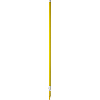 Рукоятка телескопическая алюминиевая Vikan Ø32 мм 1575-2780 мм желтая 29756