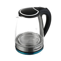 Електрочайник ViLgrand VL-1188-GK-BlaСk 1.8 л чорний ID 4827600, фото 2