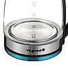 Електрочайник ViLgrand VL-1188-GK-BlaСk 1.8 л чорний ID 4827600, фото 7