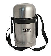 Термос пищевой металлический A-plus 1663 750 мл