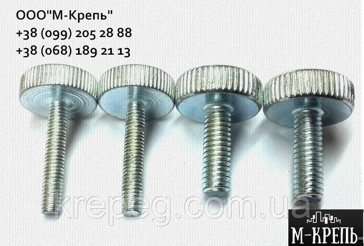 Винт с накатанной головкой М5 DIN 653, нержавейка: продажа, цена в ...