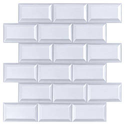 Декоративна ПВХ плитка на самоклейці 300х300х5мм Цегла, ціна за 1 шт. (СПП-501) SW-00000665