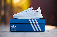 Мужские кроссовки Adidas Retropy F2 белые легкие повседневные кроссовки адидас спортивная обувь на лето