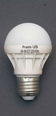 Світлодіодна лампа Prosto LED SK-5W-E27 (гарантія не розповсюджується)