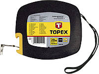Topex Стрічка вимірювальна, сталева, 12.5мм х 20м