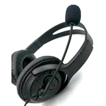 Навушники провідні Jedel GH-115, з мікрофоном і регулюванням гучності, Black, Box, фото 1