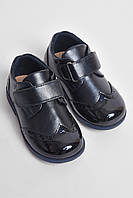 Туфли детские для девочки темно-синего цвета 177310M