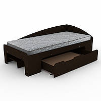 Кровать 90+1 Компанит Венге темный (new1-160) DS, код: 996062